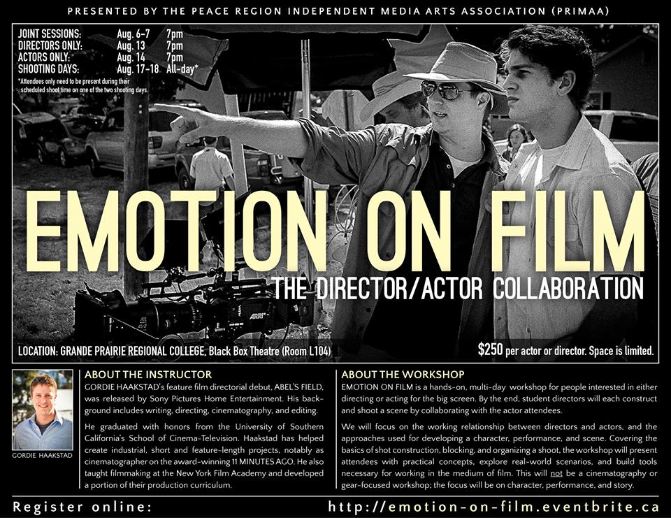 Emotion on Film: A Workshop Presented by PRIMAA